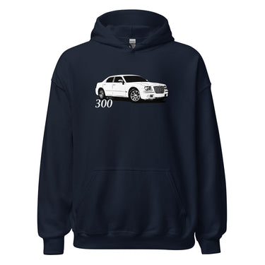 Early Chrysler 300 Hoodie in navy